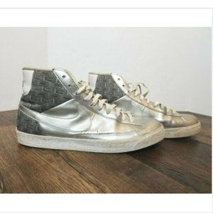 Nike Blazer SP Hi Top Metallic Leather Sneakers